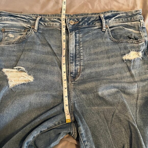 Size 20 American Eagle - Next Level Stretch - Super High Rise Flare Jeans - Picture 8 of 9